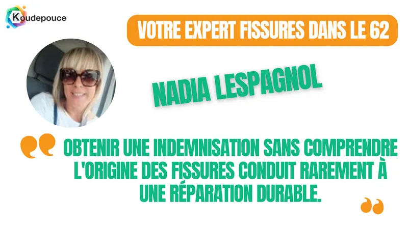 Expertise bâtiment dans le Pas-de-Calais avec Nadia Lespagnol, experte indépendante en fissures et pathologies du bâti